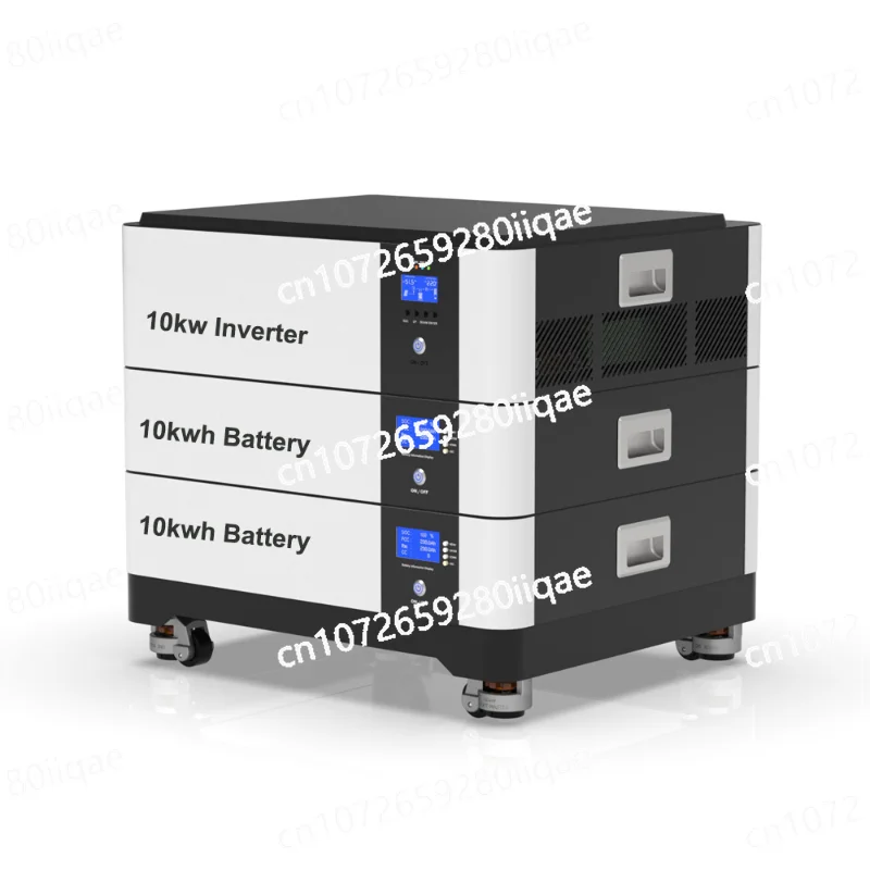 offgrid solar energy storage power system home for 48V 51.2v 400AH 20KWh Stacked LiFePO4 battery