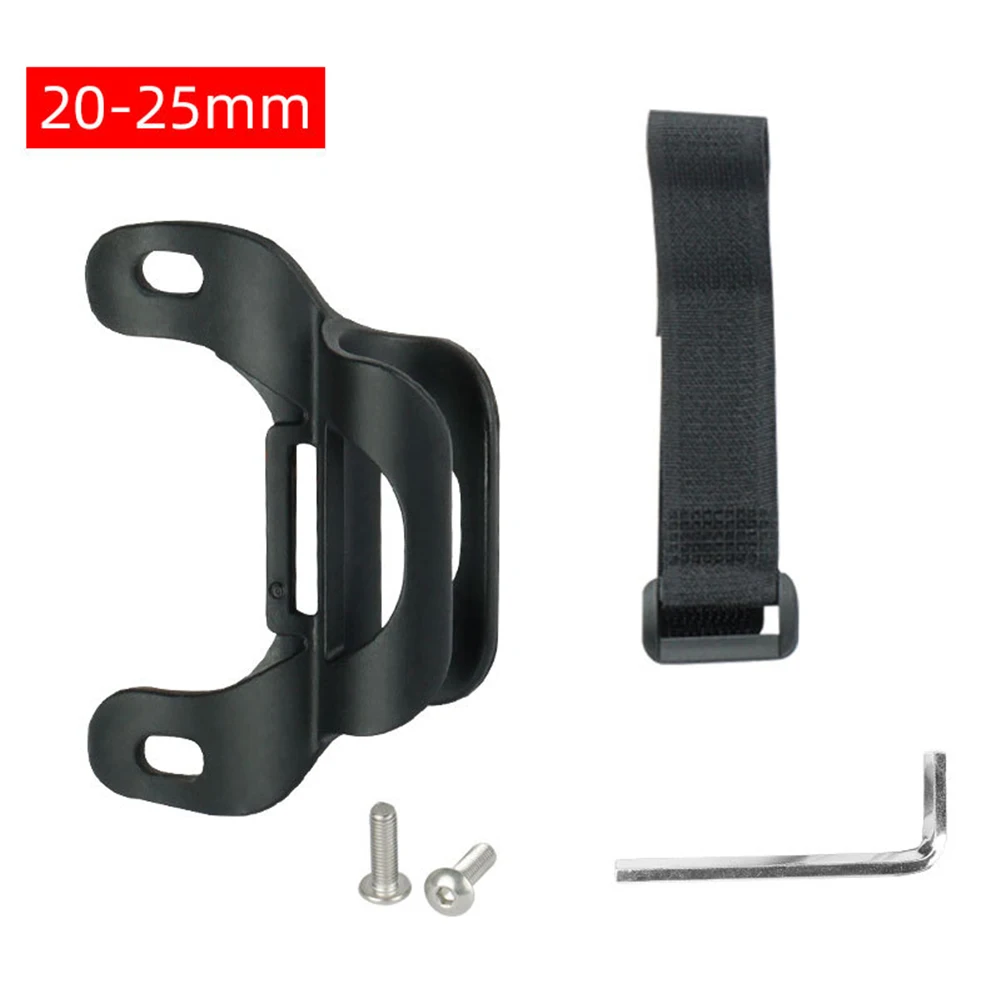 Bicycle Pump Frame Clip Holder Portable Pump Retaining Clips Bracket Bike Inflator Bracket With Screws Nylon Bike Accessories