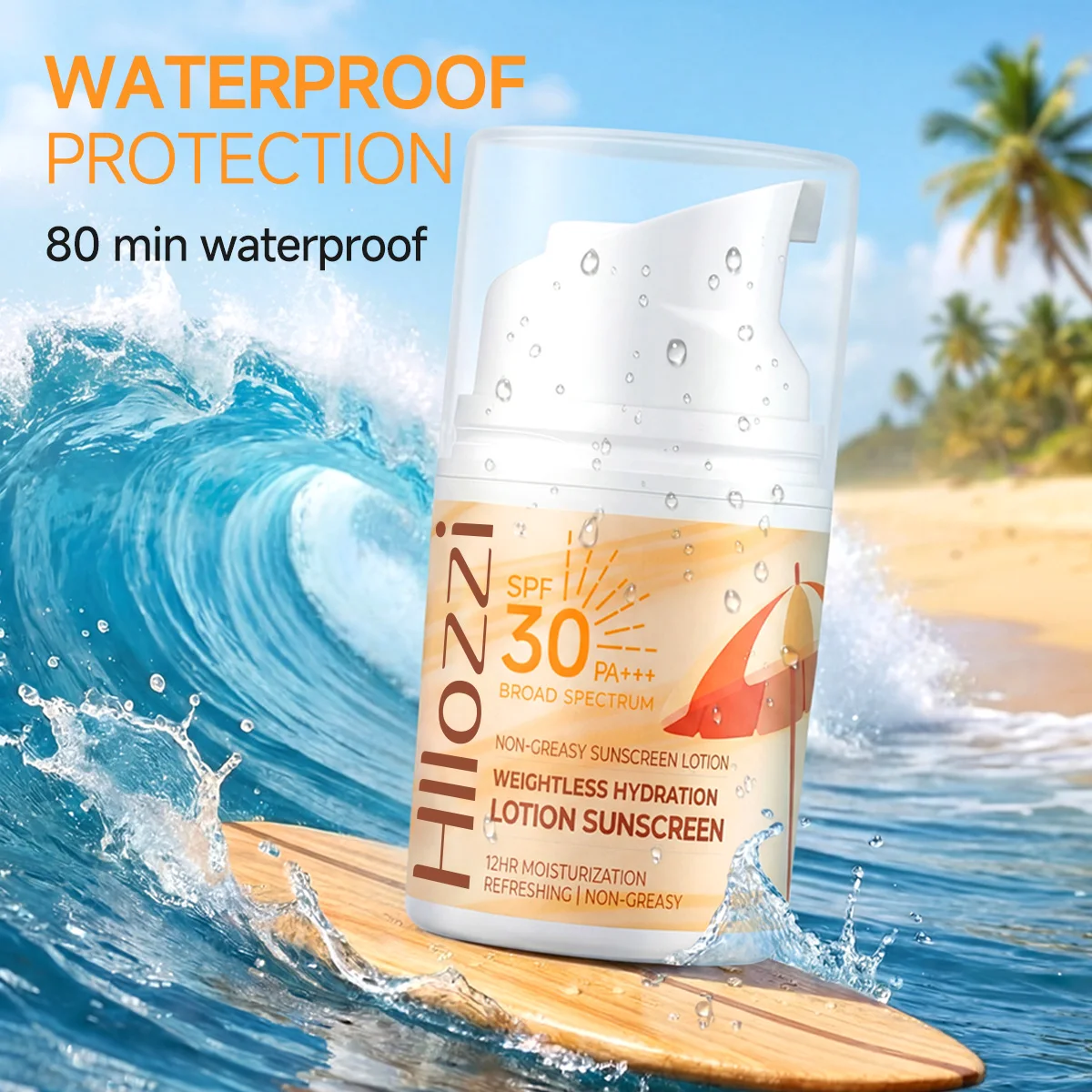 30ml of sunscreen can be used on all parts of the face and body Reduce the look of (or appearance of) dark spots, discoloration