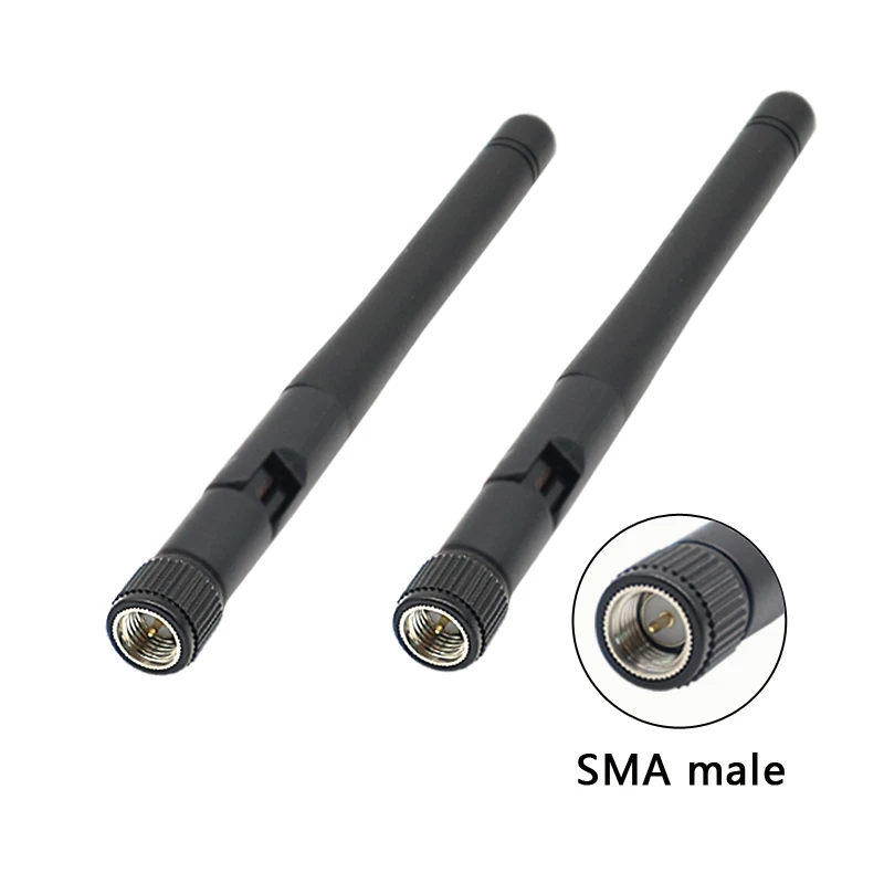 Multi Frequeny 868Mhz 433Mhz 2.4G 5.8G GSM 3G Wifi Rubber Duck Flexible TX433-JKD-20 Rubber Antenna With IPEX Connector