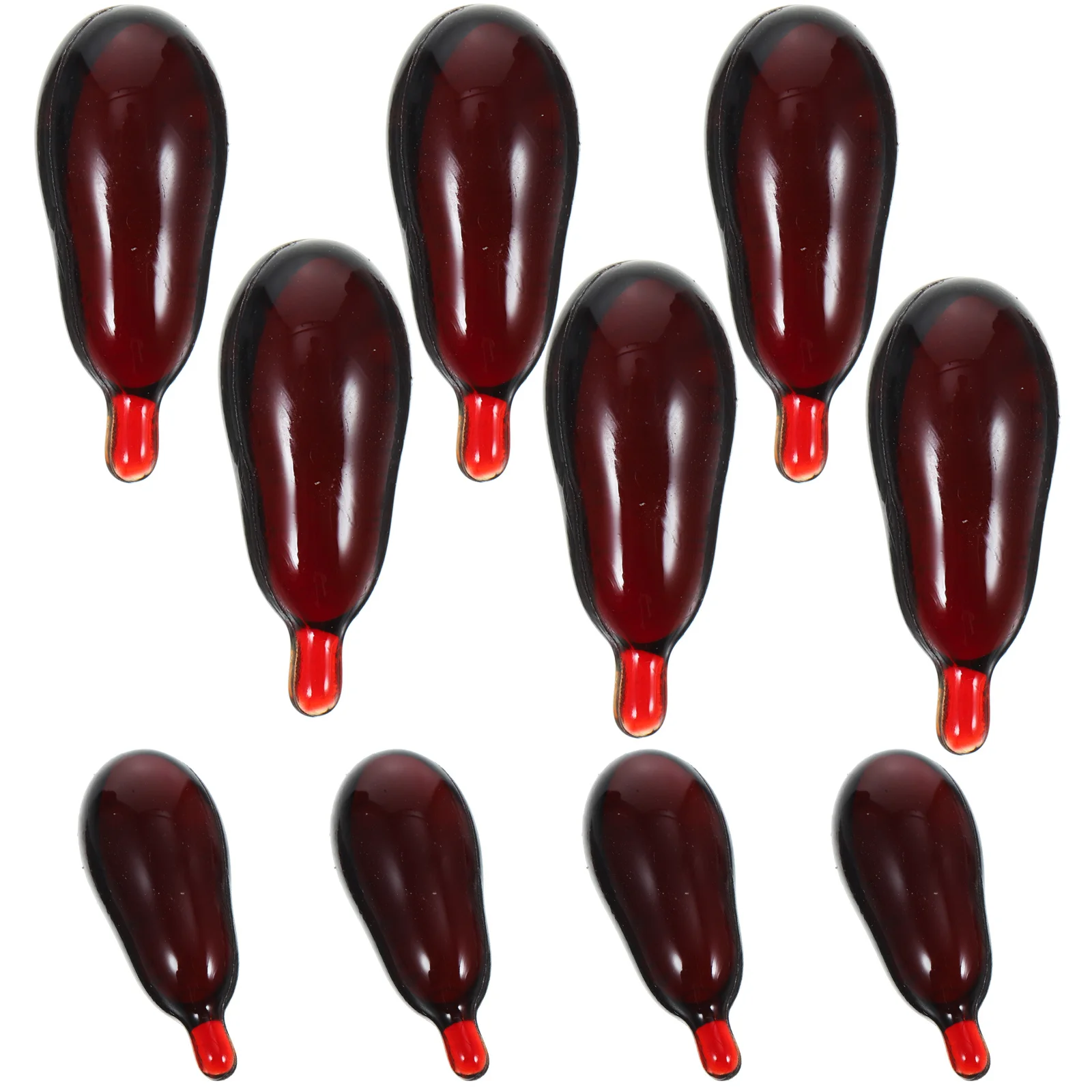 

30pcs Blood Capsules Fake Realistic Mouth Squeeze Effect For Halloween Party Trick Vampire Costume Theater Prop Masquerade