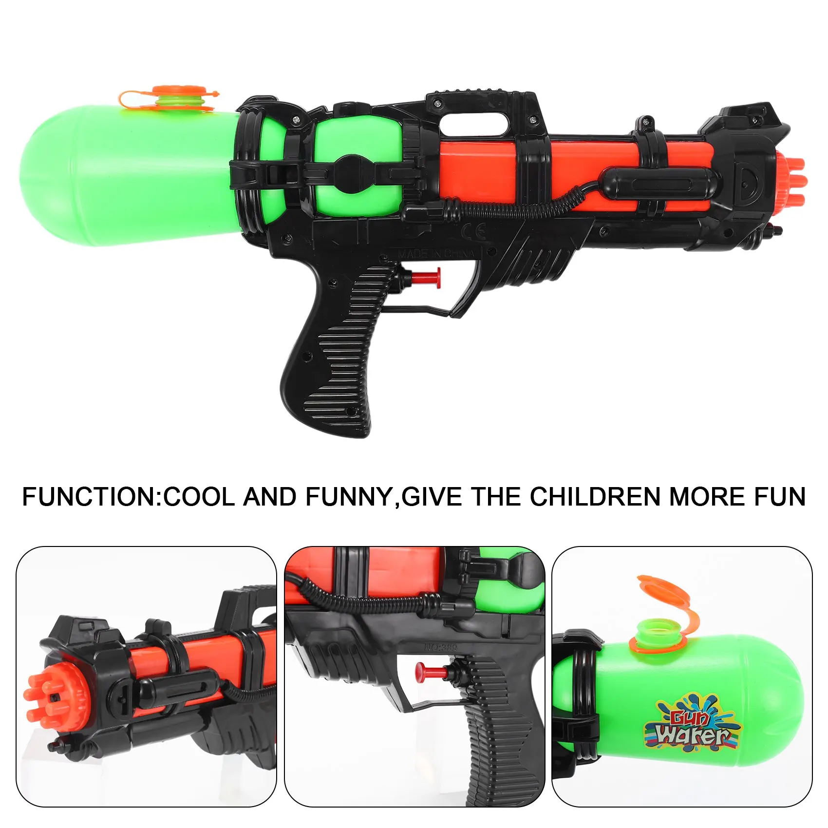 ABUM-Ipersores de agua para niños, chorros de agua de muñeca para niños de verano, aspersores de plástico para agua de playa