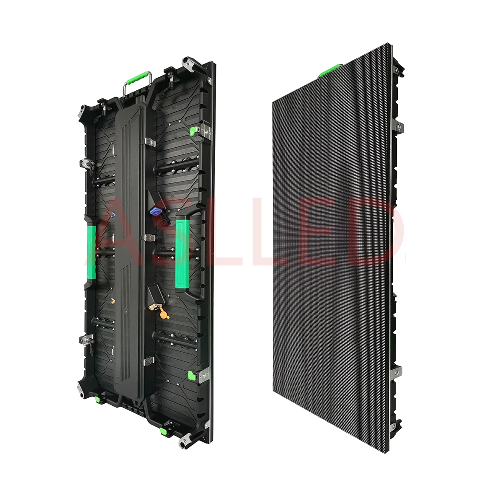 P3.91 Outdoor Rental LED Display 500x1000mm High Brightness LED Matrix Panel With Novastar TB1 player