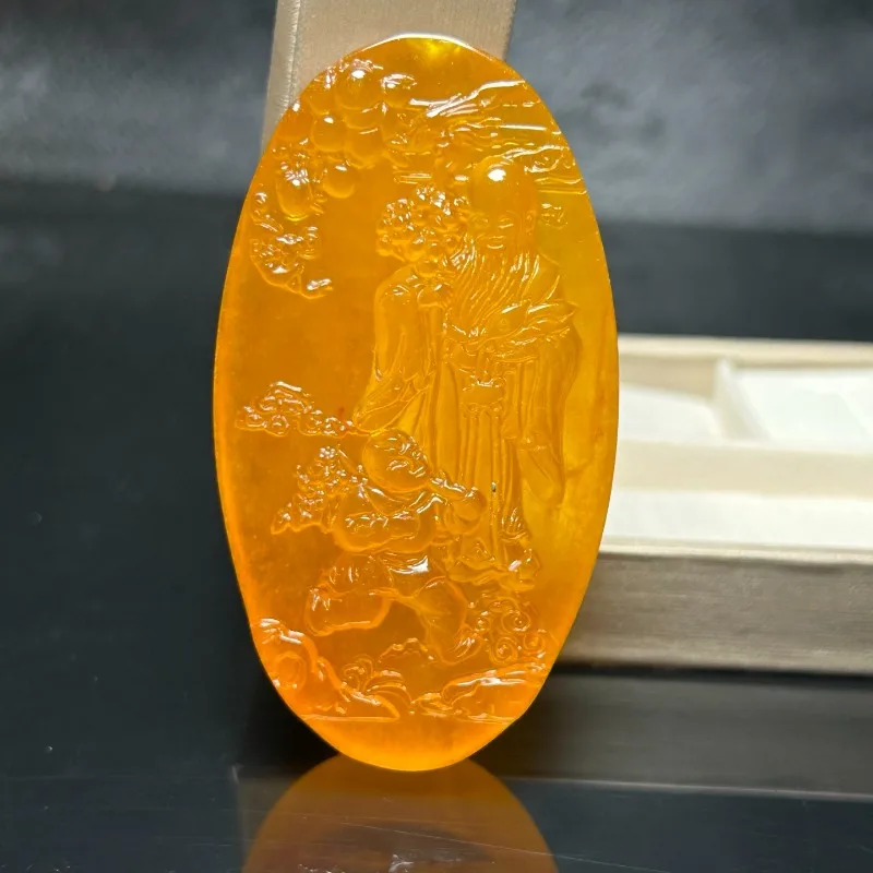 

Новый универсальный кулон из нефрита в этническом стиле High-ice, для мужчин и женщин