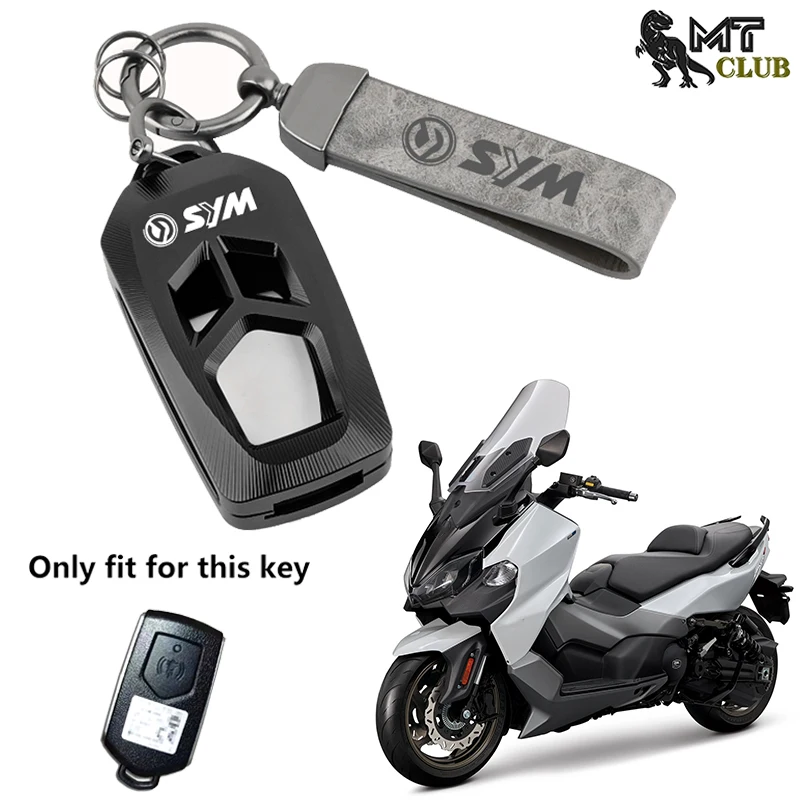 Fit For SYM Maxsym TL508 Maxsym TL500 MaxsymTL 500 508  2020-2023 Motorcycle CNC Key Case Cover Protector and Keychain Key Chain