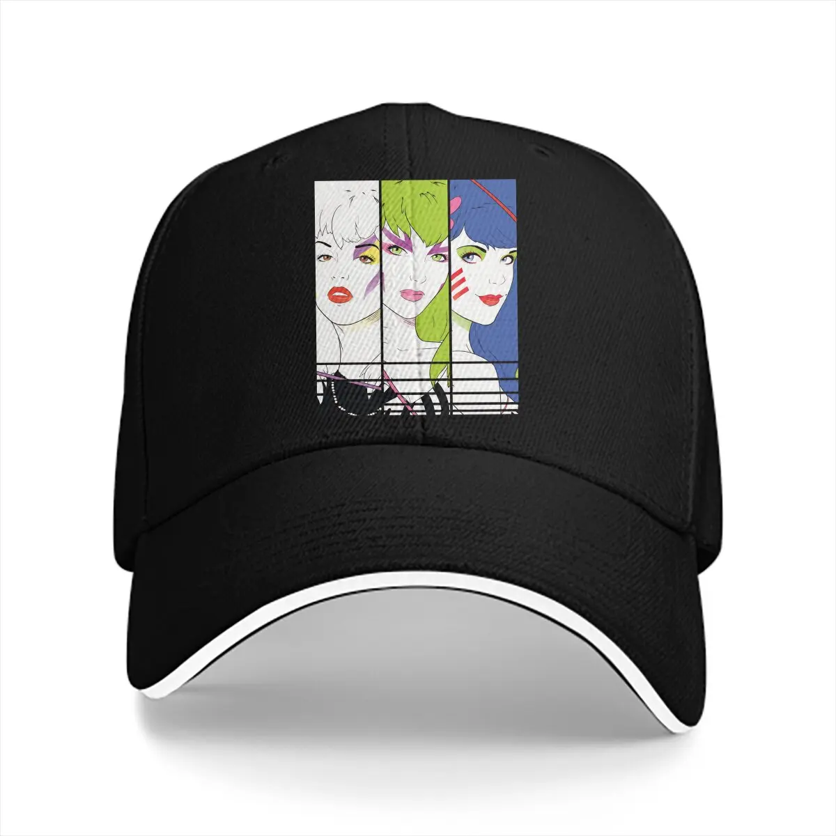 

Pure Color Dad Hats Our Songs Are Better Art Casual Hat Sun Visor Caps Jem And The Holograms Peaked Cap