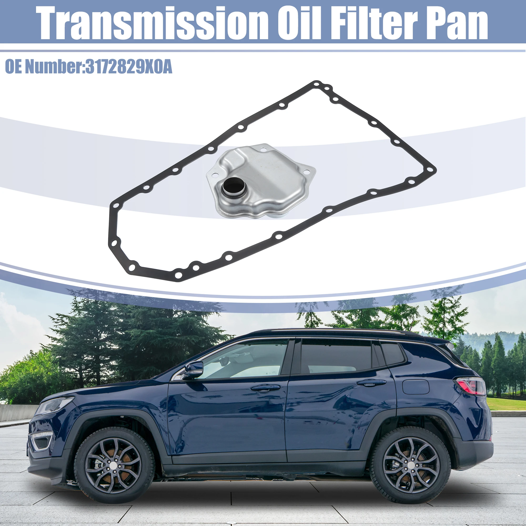 Комплект прокладок масляного фильтра коробки передач X Autohaux № 3172829x0a для Infiniti QX60 (L50) 2014-2020 для Infiniti JX35 (L50), 1 комплект