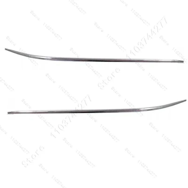 For 2003-2006 Mercedes-Benz CLK320, CLK500, CLK55 AMG, C55 AMG W209 W203 Chrome Bumper Trim Strip 2098850321 2098850421
