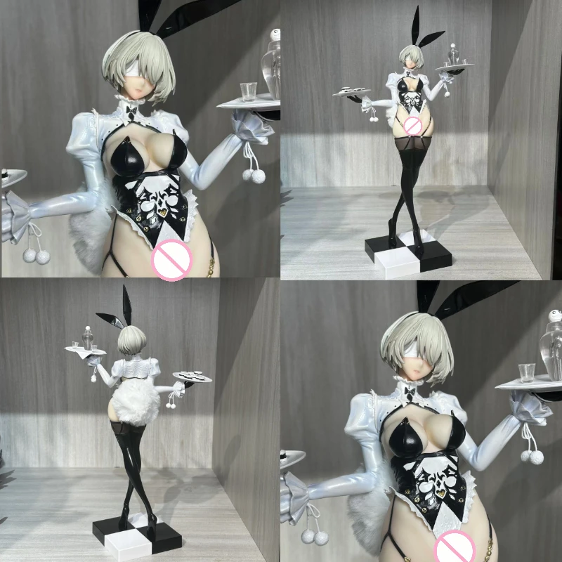 Games/Anime/Peripherals/Dolls Mechanical Era Neil 40CM Bunny Girl Black Silk Suspender Two dimensions Sexy beautiful girl Figure - view 5