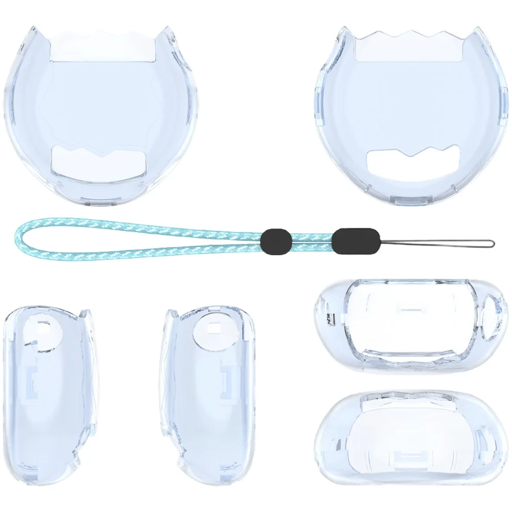 حافظة واقية متوافقة مع مادة Tamagotchi Paradise PC خفيفة الوزن مقاومة للخدش مع حبل قصير