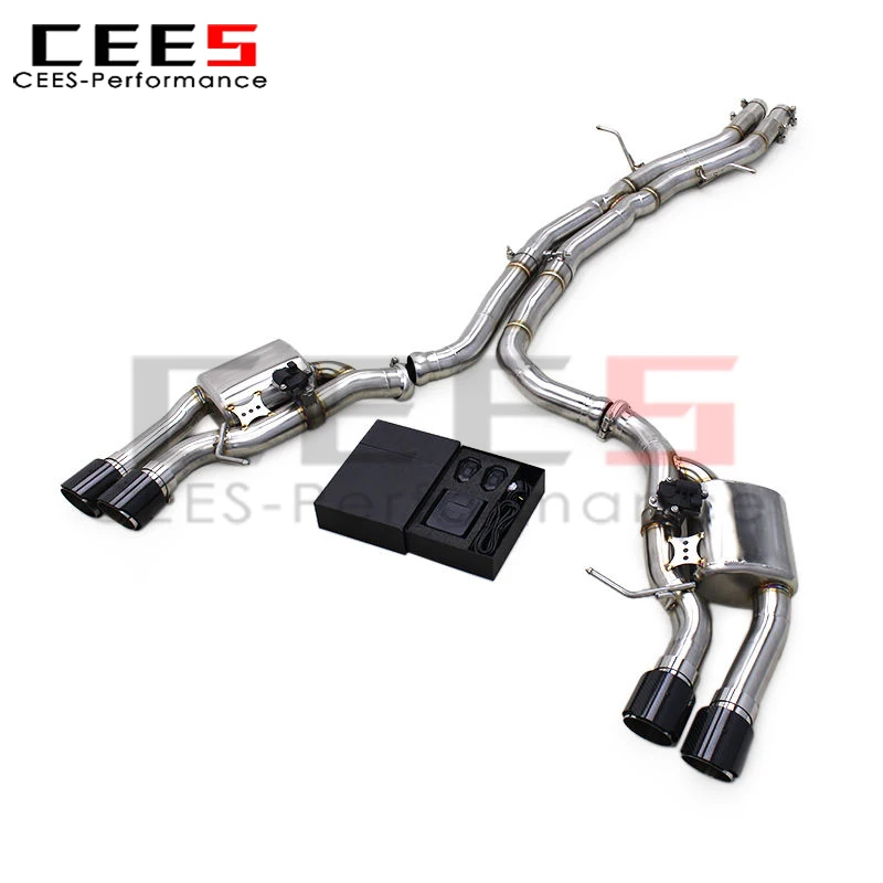 

CEEES Escape Catback Exhaust for Porsche Macan 3.0T 2014-2023 Performance Stainless Steel Muffler Valvetronic Exhaust System