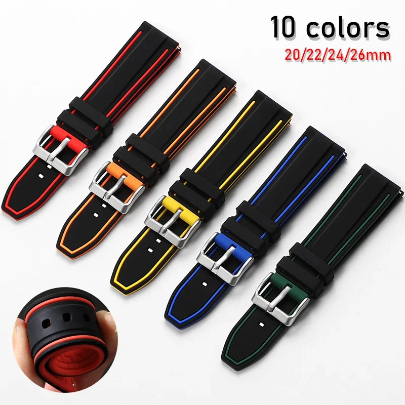 Silicone Strap 20Mm…