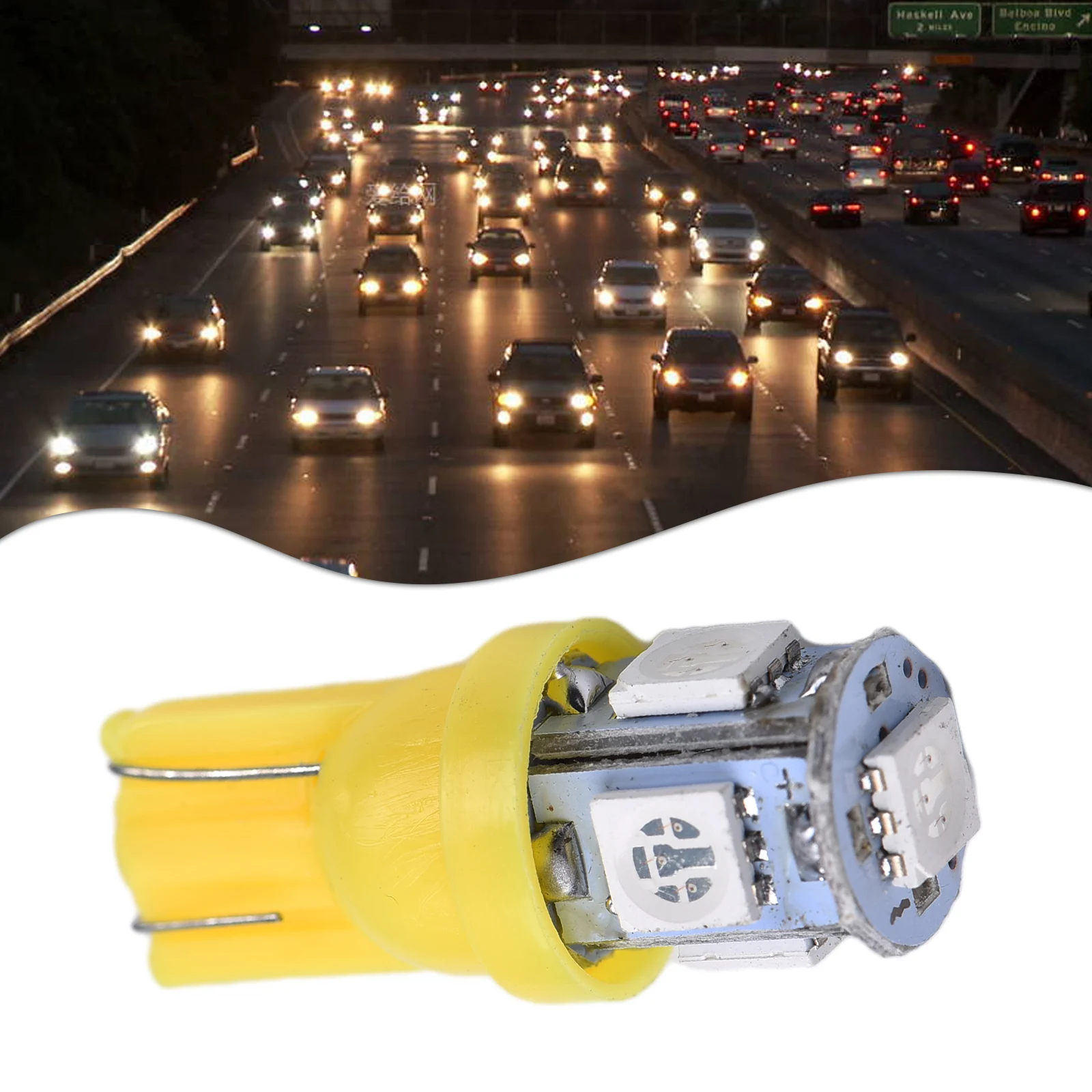 License Plate Light Width Light Indicator Replacement Roof Light T10 1pcs 2W Accessories Reading Lamp Practical