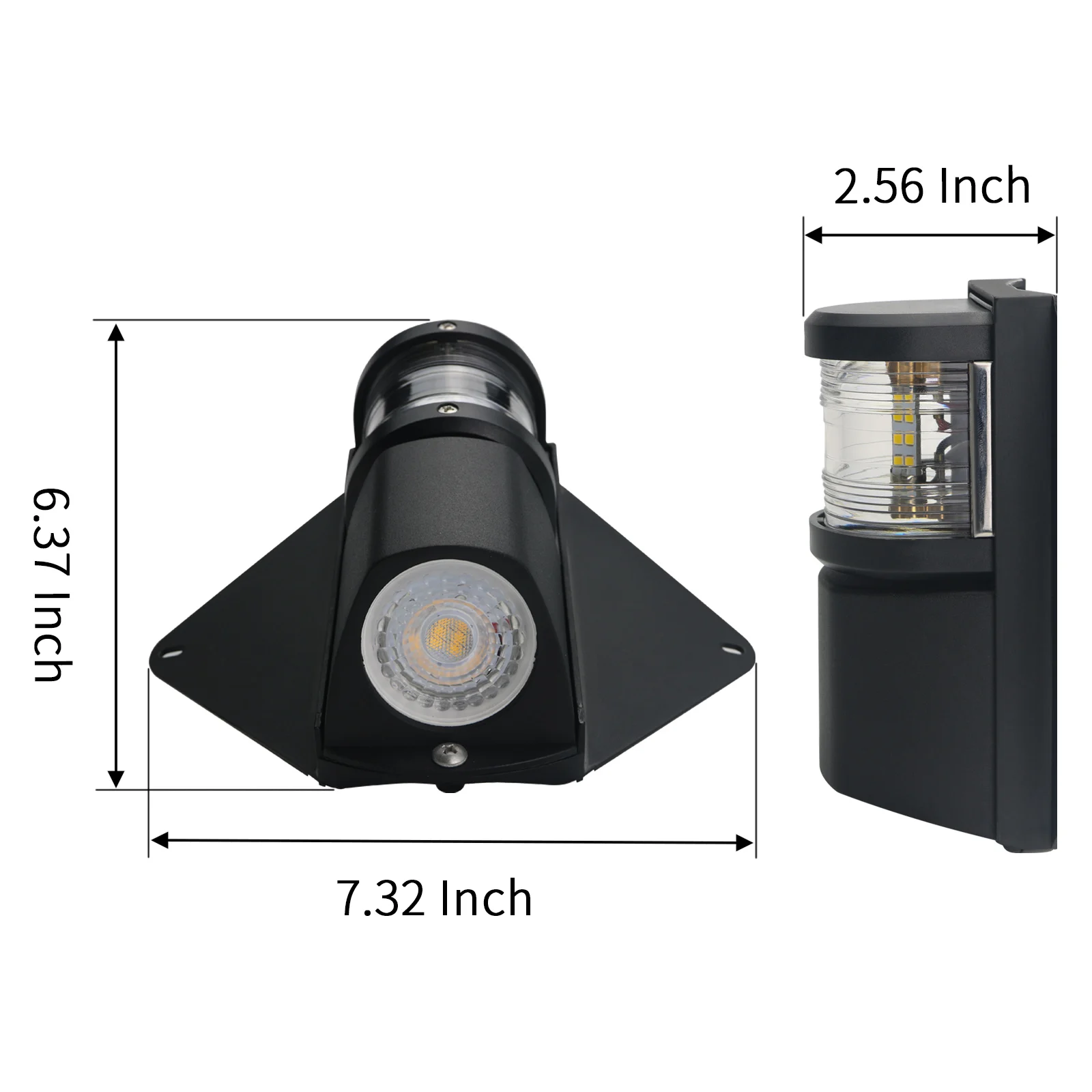 Marine Zeilboot Zonnescherm En Dek Licht Led Boot Waterdichte Zeilboot Uitrusting Masthead Lights 12vdc