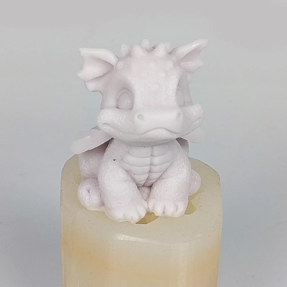 

3D Animals Cute Dragon Moulds Silicone Mold Dinosaur Wings Candle Soap Molds Wedding Birthday DW0637