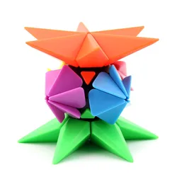 Fangshi lim Cube Pineapple Magic Cube Dispersed Puzzle Random Color Scheme Cubo magico Cube Toy Educational Kids Toys Game