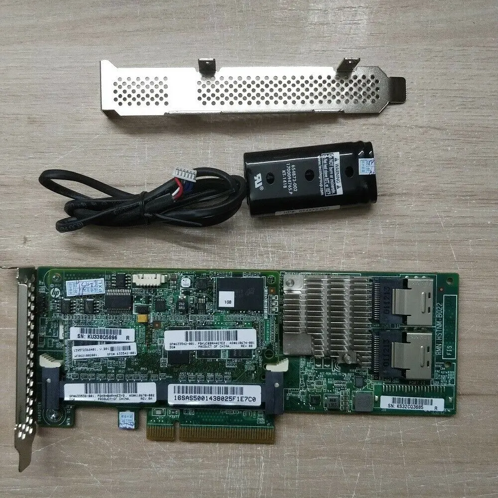 631670-B21 inteligentna tablica P420 1GB FBWC 6Gb 2-portowy kontroler SAS z baterią