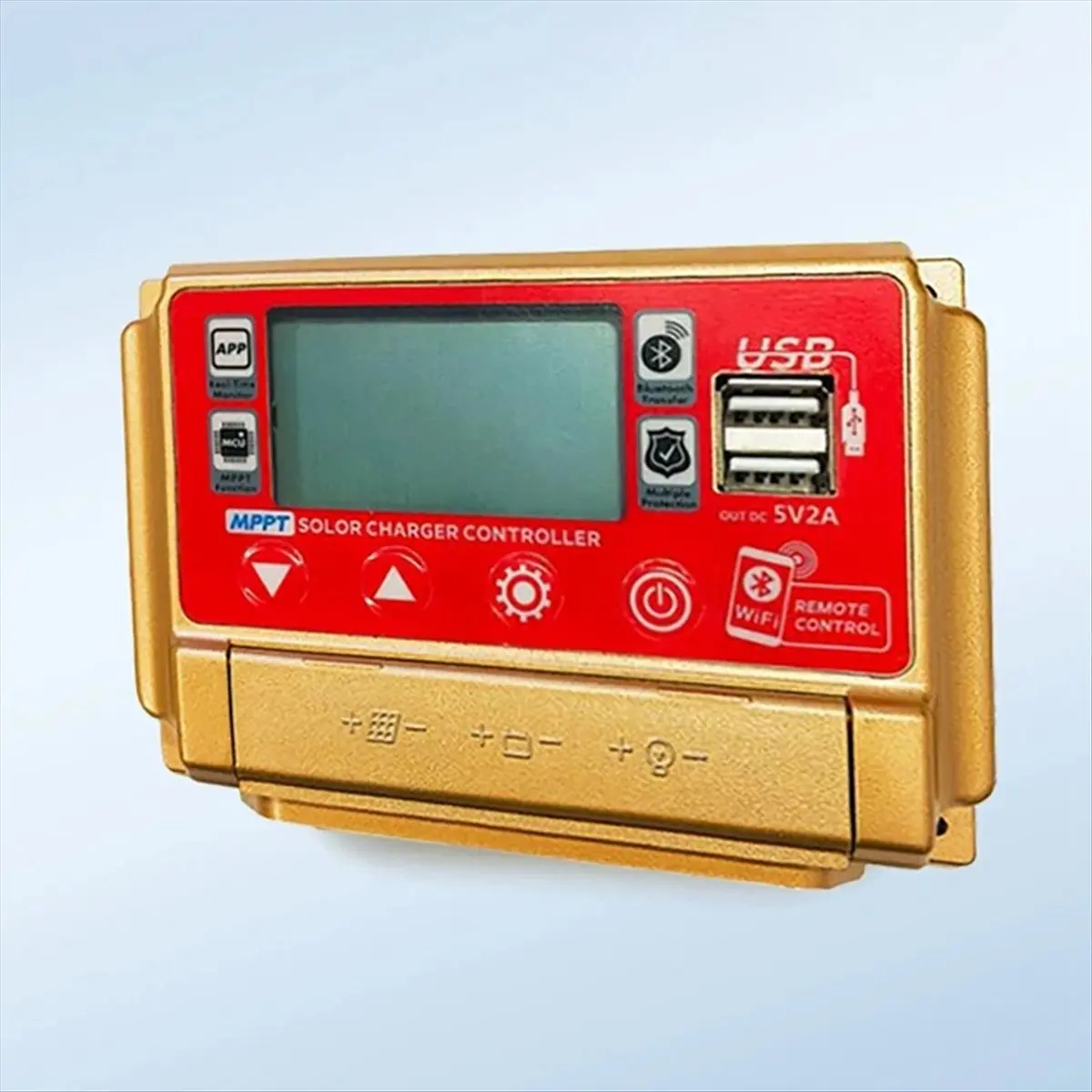 【STABLE QUALITY】12/24V MPPT Solar Charge Controller Wifi Bluetooth Solar Panel Battery Smart Regulator 30A