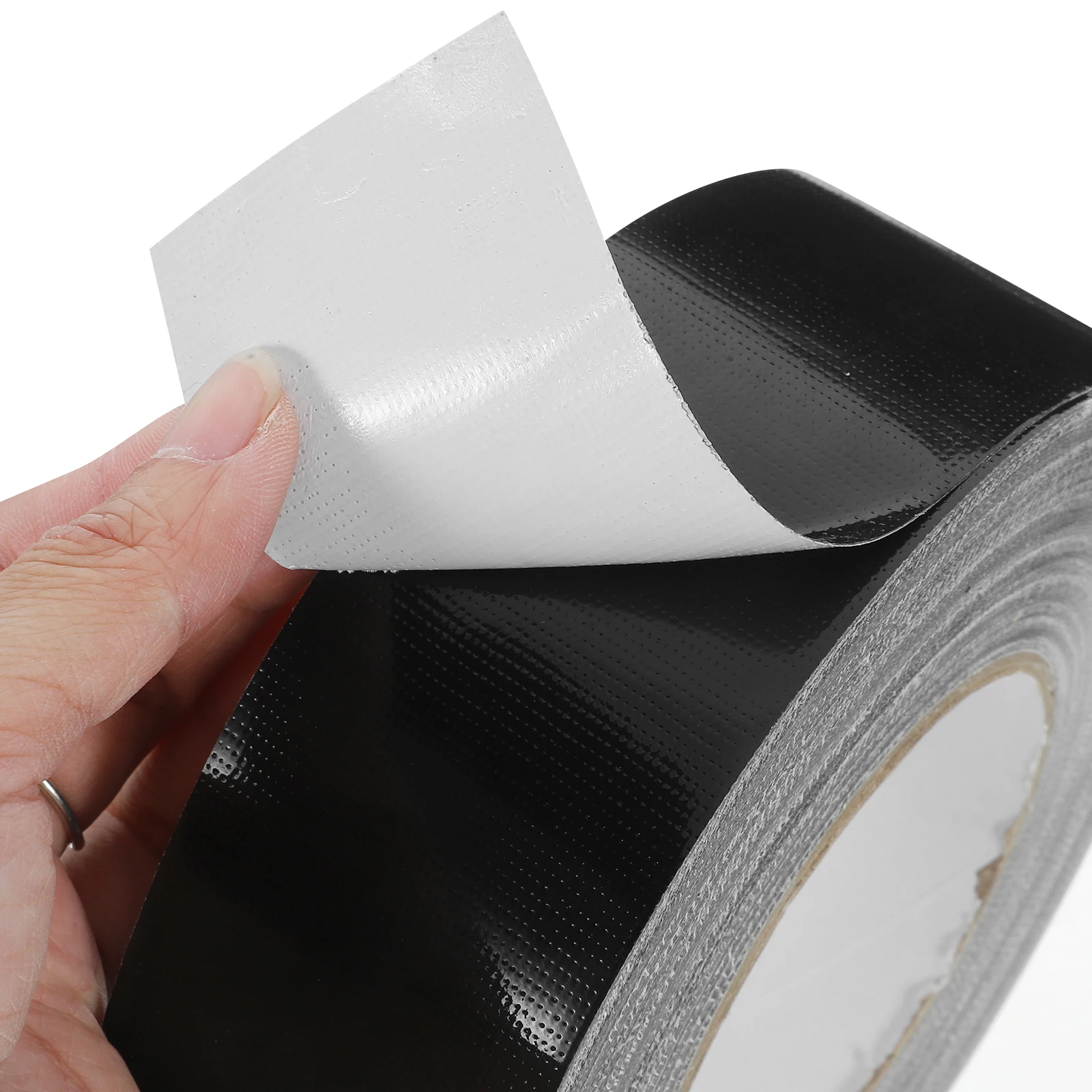 

Cloth Tape Duct Strong Adhesive Single Sided Area Repair Craft Rug Glue Traceless Heavy Duty Fabric Floor Carpet Duct Rolls Bulk