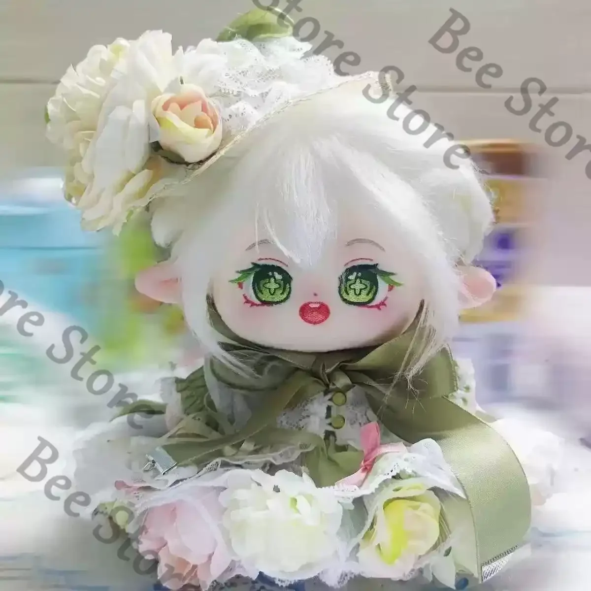 

Genshin Impact Game атрибут Nahida в одном стиле, квадратический элемент, 20 см, голая хлопковая кукла, плюшевые игрушки, очаровательный подарок на день рождения