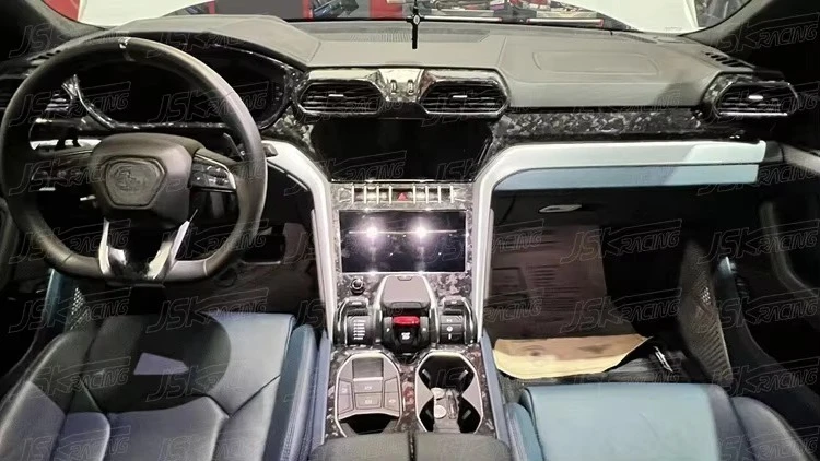 DRY FORGED CARBON FIBER INTERIOR (14 PCS) for 2018-2021 LAMBO URUS