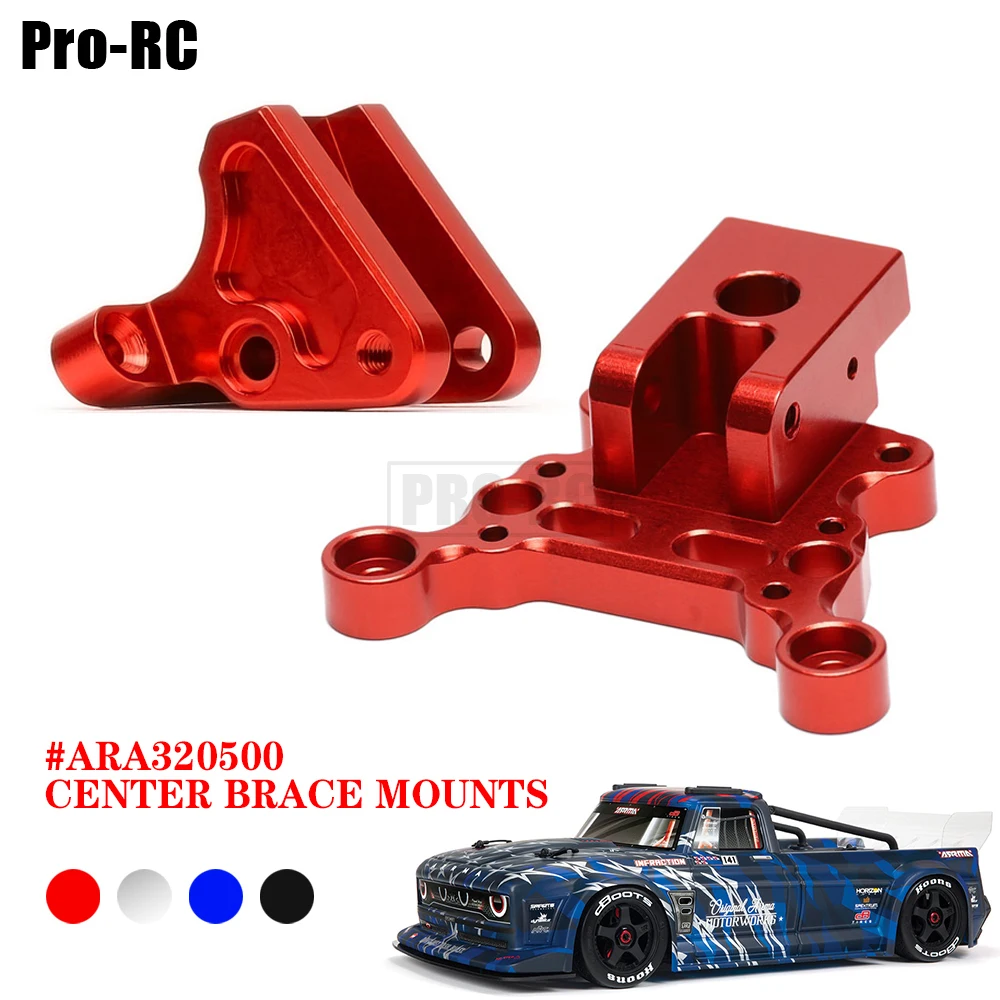 Aluminum Alloy Center Brace Mount Front Rear #ARA320500 Upgrade Part for RC Car 1/8 ARRMA Kraton Talion Outcast Felony Mojave