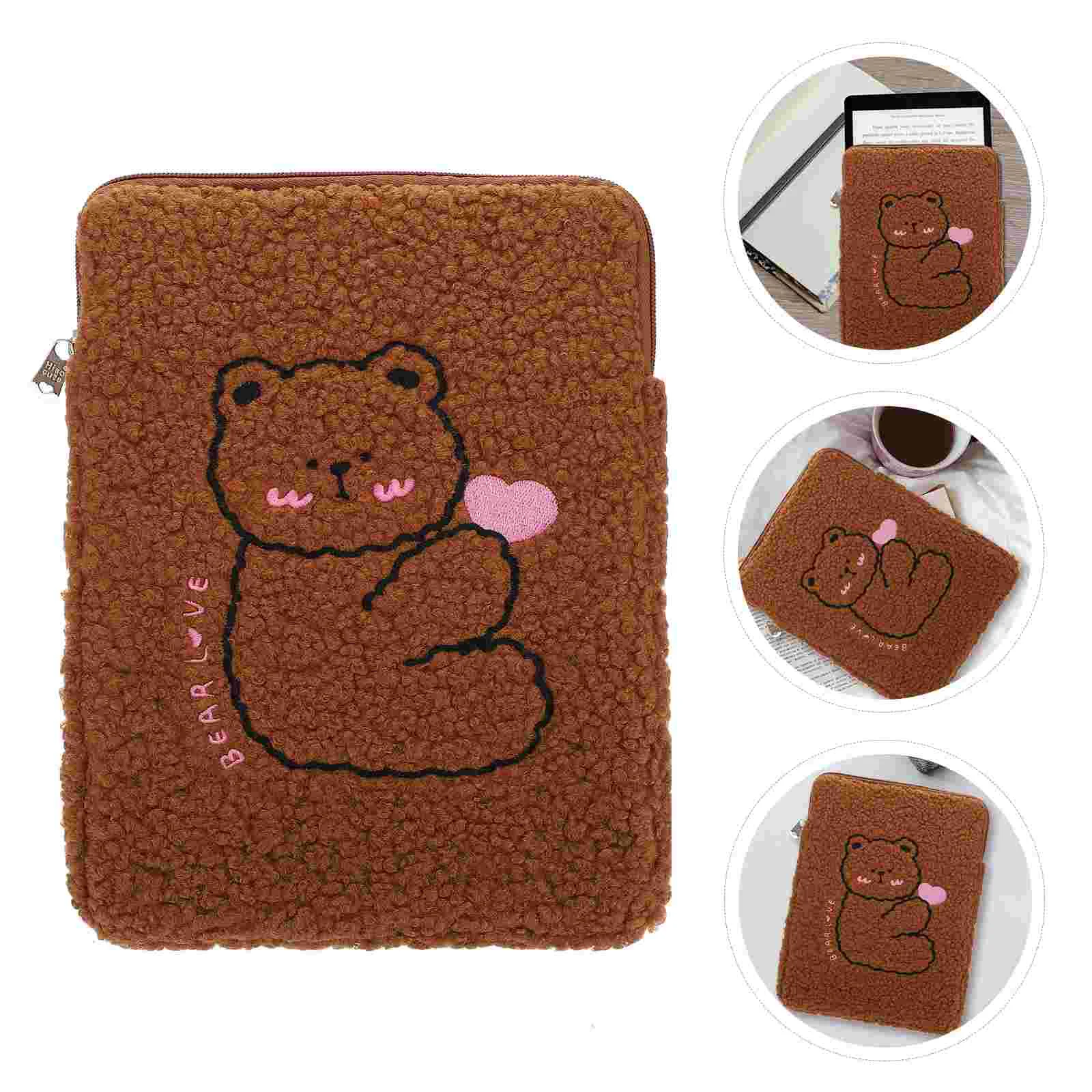 Kids Notebook Change Pouch Storage Bag Handbags Purse for Girls Rabbit Keychain