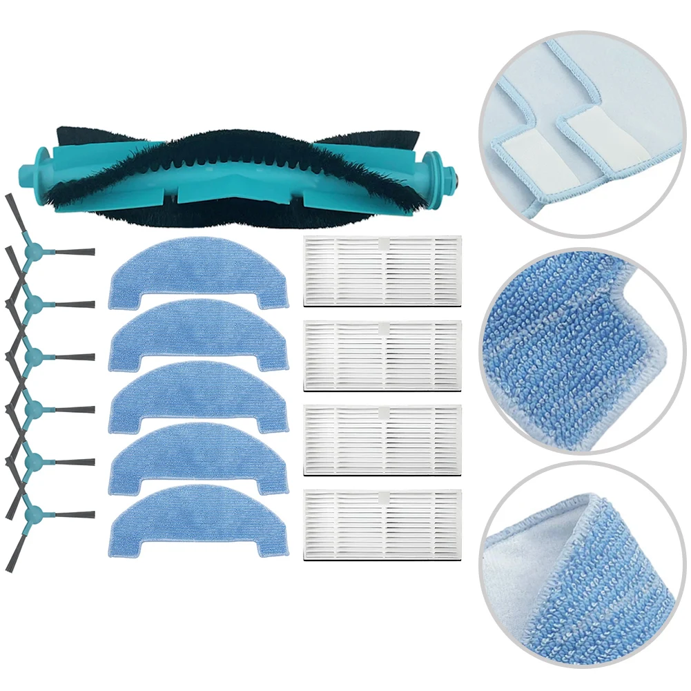 Main Side Brush Filter Mop Cloth For-Midea S5Plus For-TESLA For-RoboStar IQ400 Plus For-Conga 2299 Ultra Home For Genesis Parts