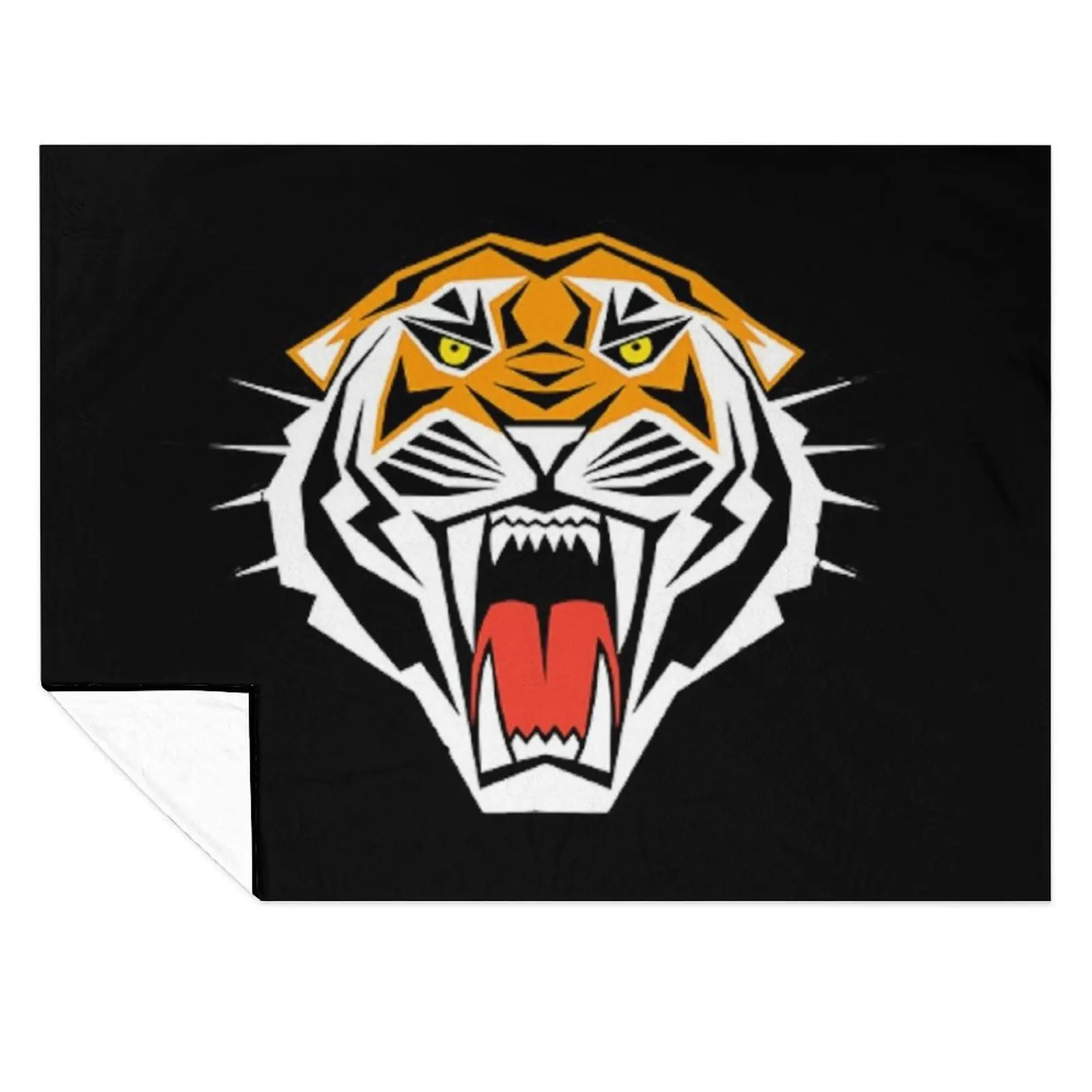 

Head Wests Tigers football club AFL Footy Throw Blanket Sofa Baby Thins Blankets