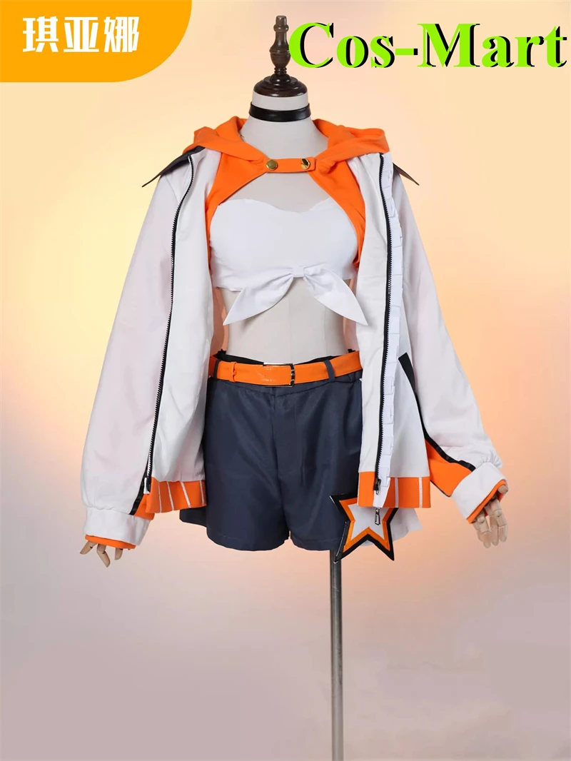 

Cos-Mart Game Honkai Impact 3 Kiana Kaslana Cosplay Costume Sweet Elegant Uniforms Activity Party Role Play Clothing Hot S-XXL