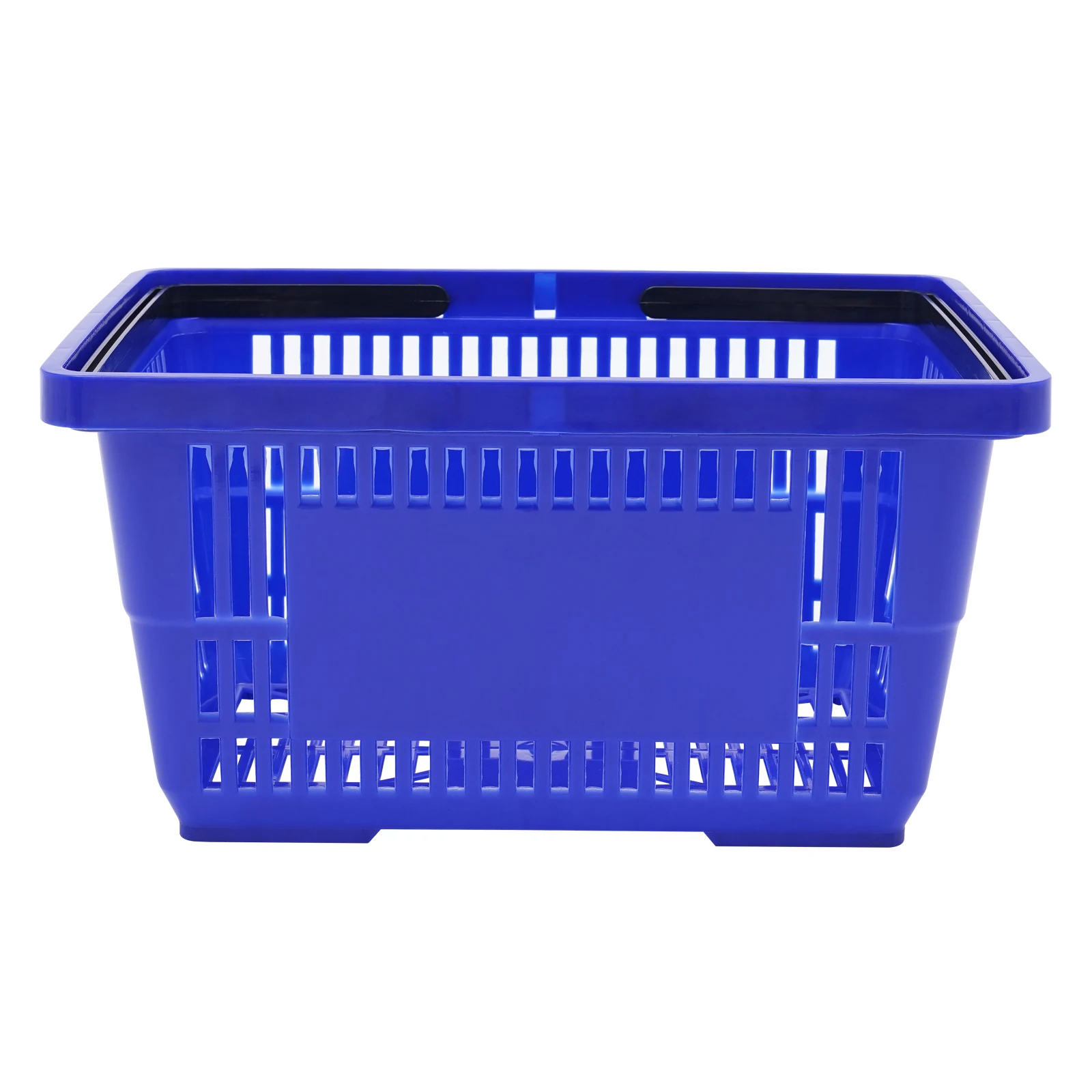 Shopping Basket, 17*12*9inch/43*30*23cm((L x W x H), Handle, Set of 12 Store Baskets with Durable Material Used for Supermarket