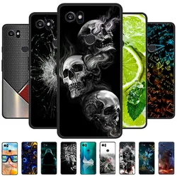 For Google Pixel 2 XL Case Cover Fundas New Black Soft Silicone TPU Protective Phone Case ForGoogle Pixel2 Pixel 2 XL 2XL Bumper