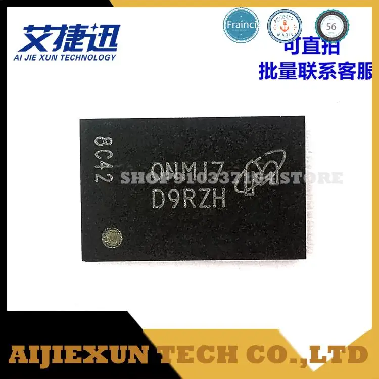 5 unids/lote MT47H64M16NF-25E: M D9RZH BGA CHIPS de memoria IC nuevos y originales