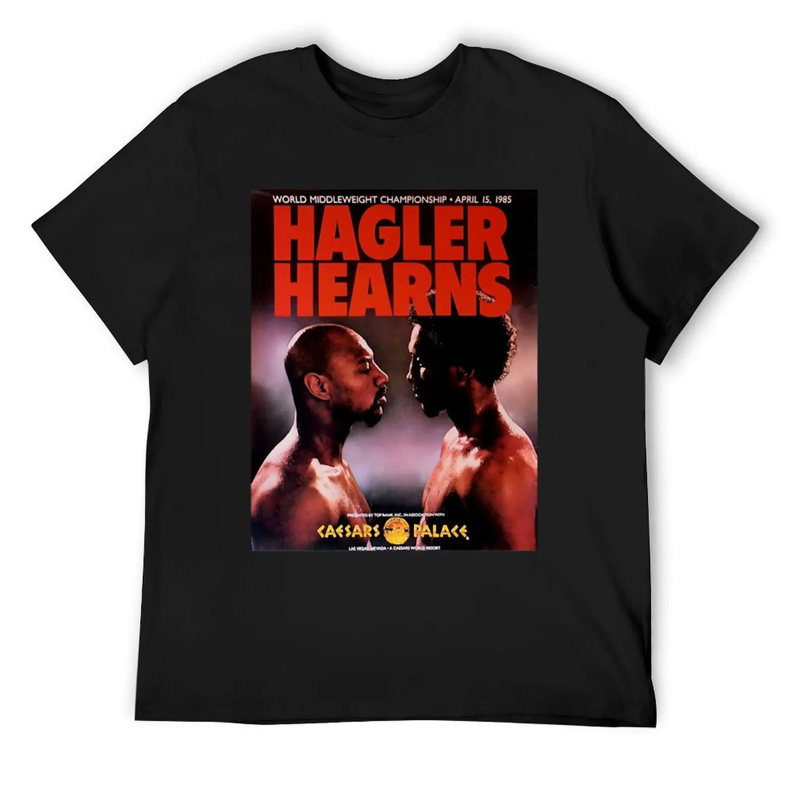 

Men Women Hagler Hearns Music Fan T-Shirt cute tops Short sleeve tee sublime blacks men t shirts