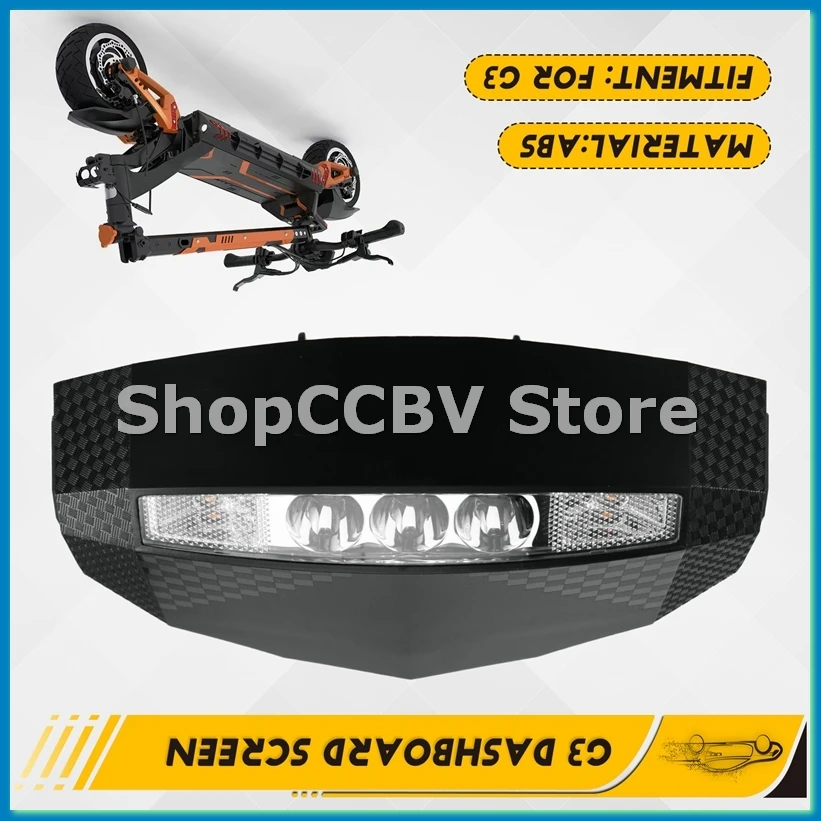 Display for Kukirin G3 Electric Scooter Dashboard Screen Headlight Assembly Digital Meter Turn Signal Accessories-A50M