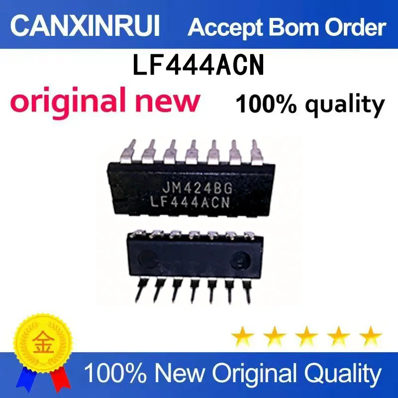 (5-100 pieces)LF444ACN DIP-14 brand new in stock