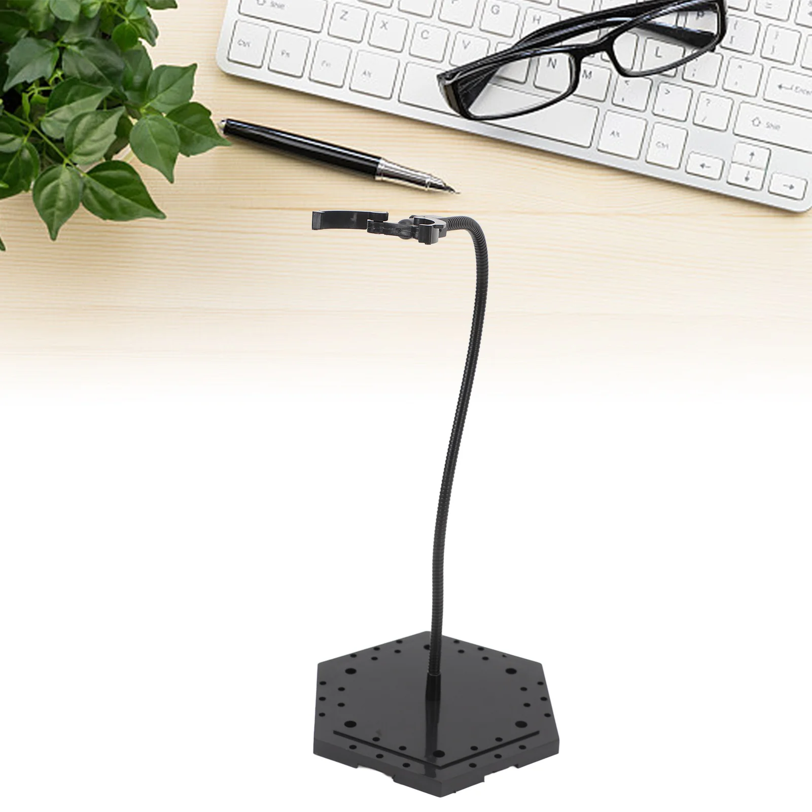 Action Figure Stand ABS Stainless Steel Stable Action Figure Display Holder Stop Motion Model Support Stand for 6inch Doll