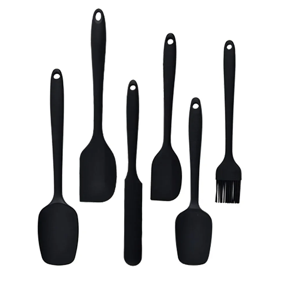 

Silicone Spatula Set Food Grade Non Stick Heat Resistant Spatulas Turner for Cooking Baking Mixing Baking Tools Easy To Clean