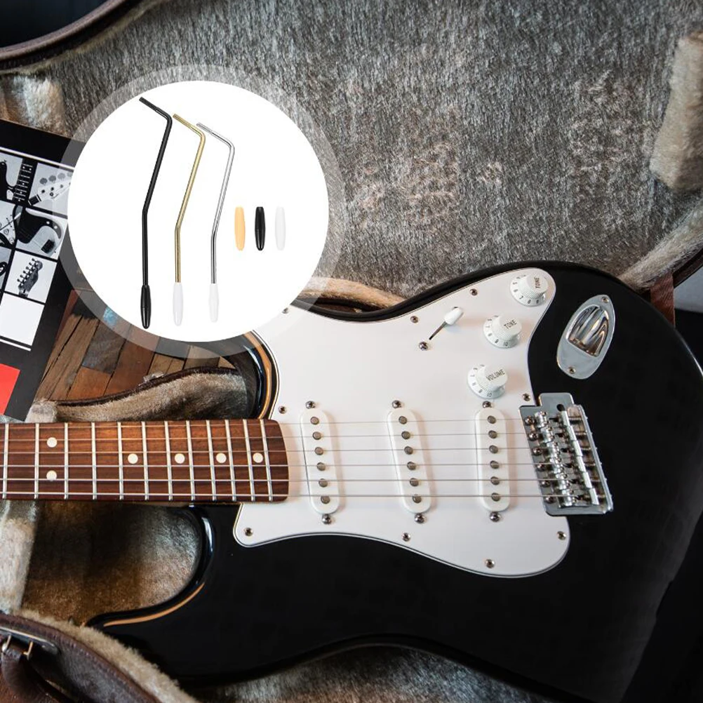 

Electric Guitar Tremolo Arm Single Vibrato Rocker Kids Tools Accessories Whammy Bar Portable Guitar Parts Supplies Practical