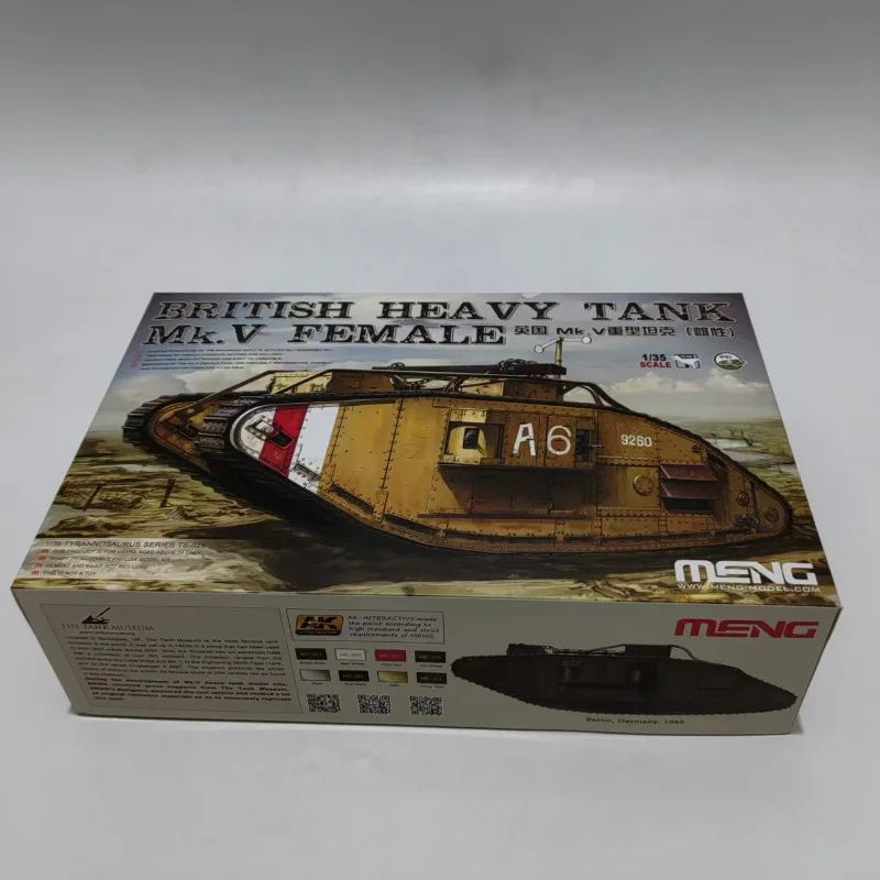 

Сборный модельный набор Meng TS-029, масштаб 1/35, Британский тяжелый танк Mk.V Female