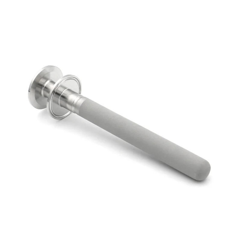 SS316L kamień karbonizujący 50,5 Tri Clamp sanitarna stal nierdzewna 1/4 "NPT wlot gazu tlenowego dostawa piwa Homebrew element filtrujący — zdjęcie 6