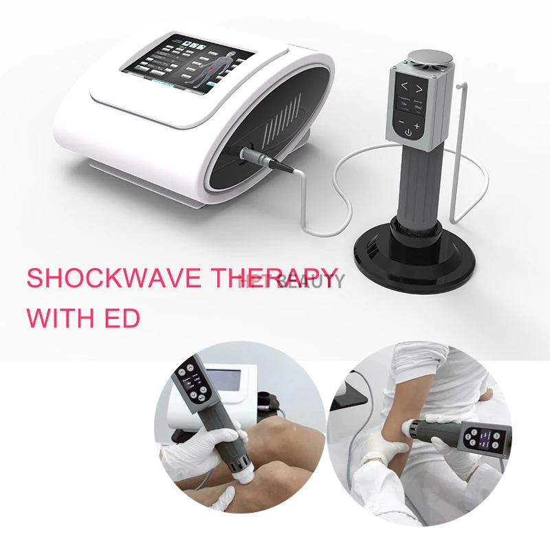 7 Transmitters Electric Shockwave Therapy Machine Pain Relief ED Treatment Body Relaxation Shock Wave Massage Gun Health Care