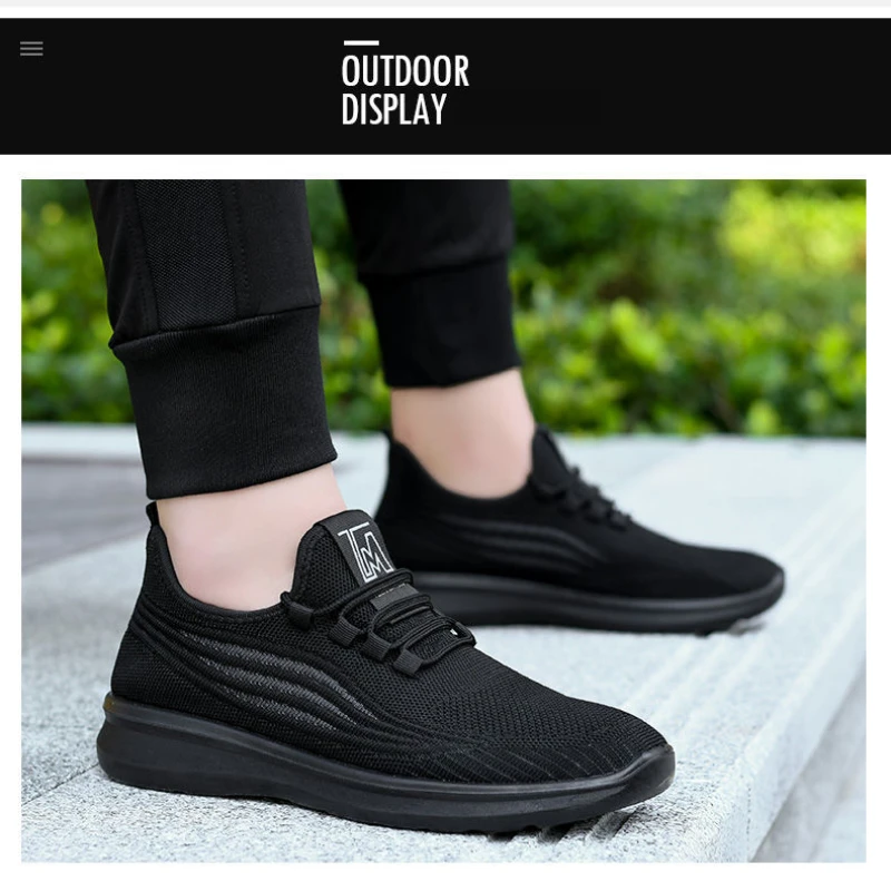� Lässige Turnschuhe für Herren, Sommer, atmungsaktiv, flache Schuhe, leicht, erschwinglich, kostenloser Versand ​ – Detail 2