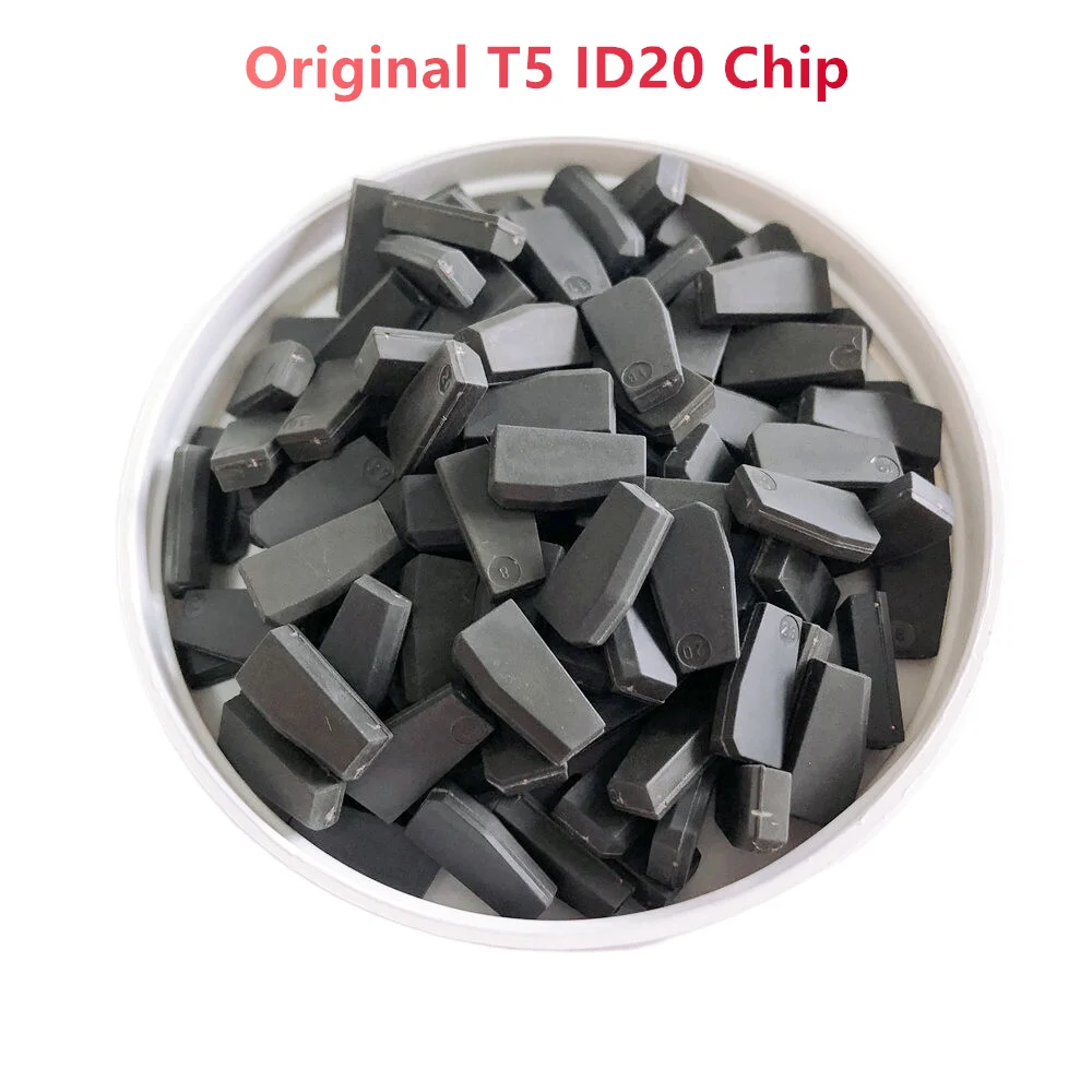 

10pcs 20pcs Original T5 ID20 Carbon Chip Car Key Auto Transponder Chip / T5 ID20 ceramic chip / T5 (ID20) PCB Chip