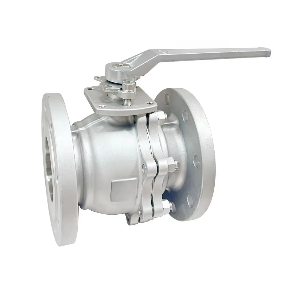 Factory Direct CF3M Stainless Steel Flange Ball Valve Q41F-16P Manual Heavy Duty For High Temperature Media OEM Customizable