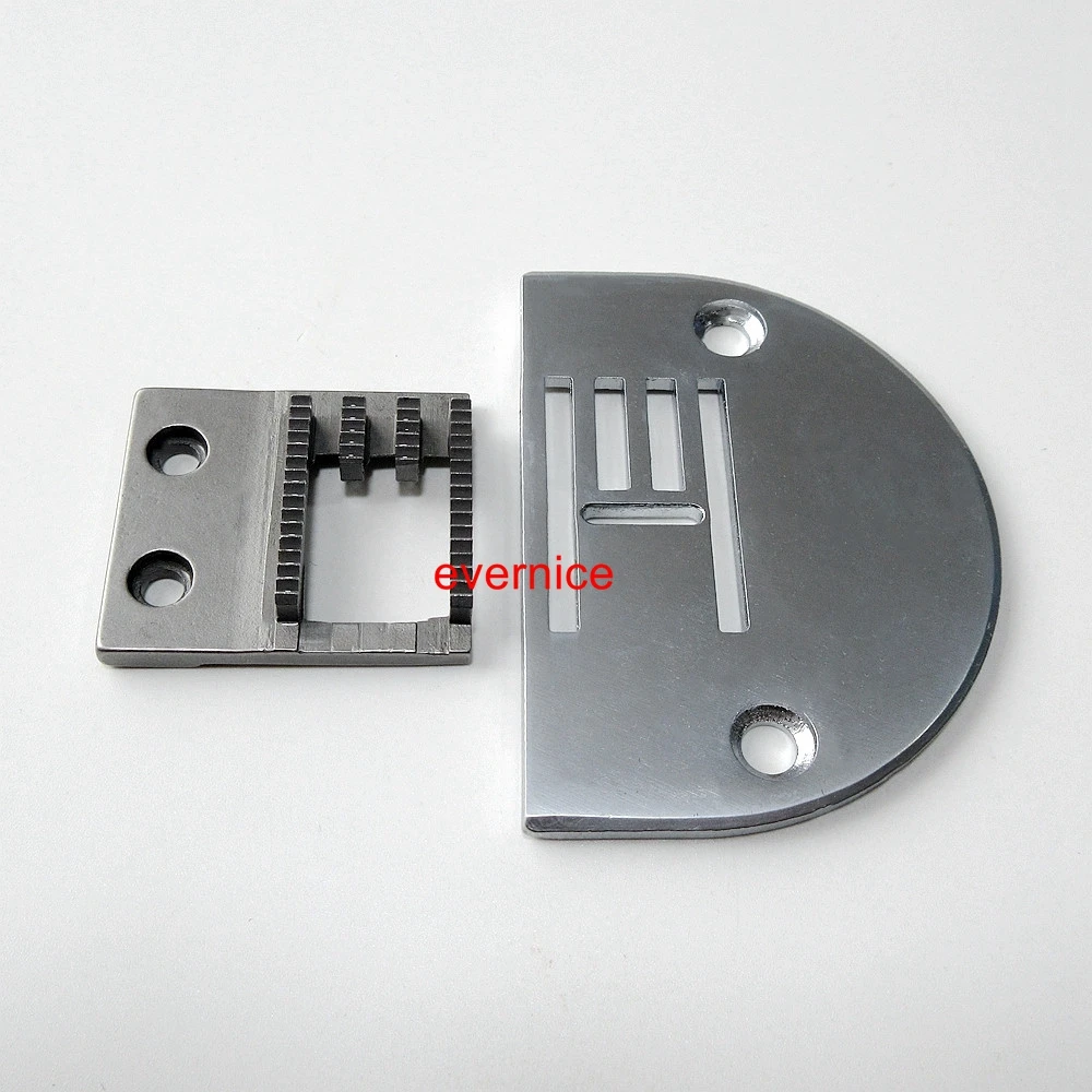 Needle Plate 705+ Feed Dog Feeder 724 Zig Zag 10Mm For Consew 199Rb 146Rb