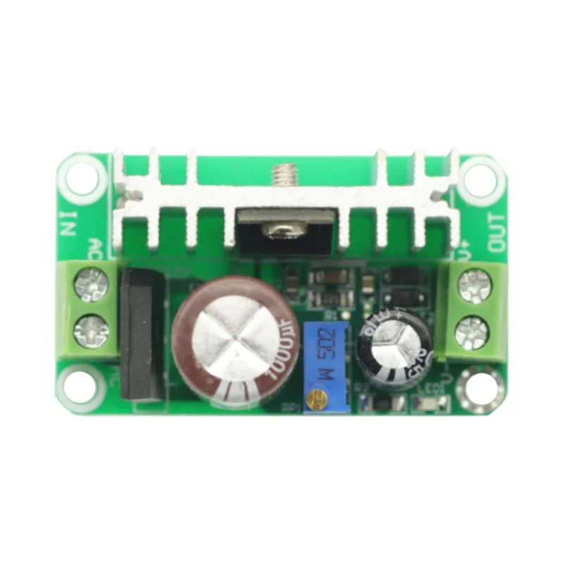 1 шт. LM317T DC-DC регулируемый преобразователь понижающий линейный регулятор модуль питания для платы arduino