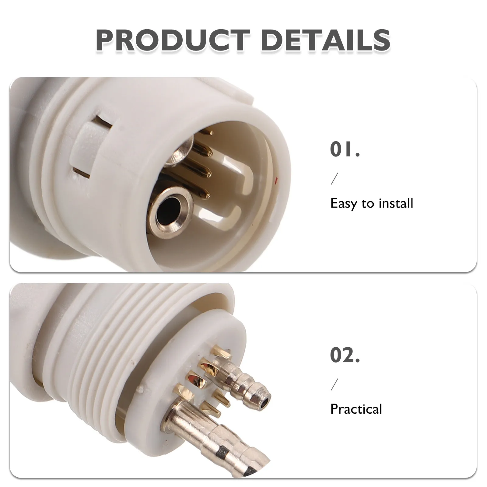 Hydrogen Oxygen Welding Pen Connector Socket for Industrial DIY Assembly and Welding Projects