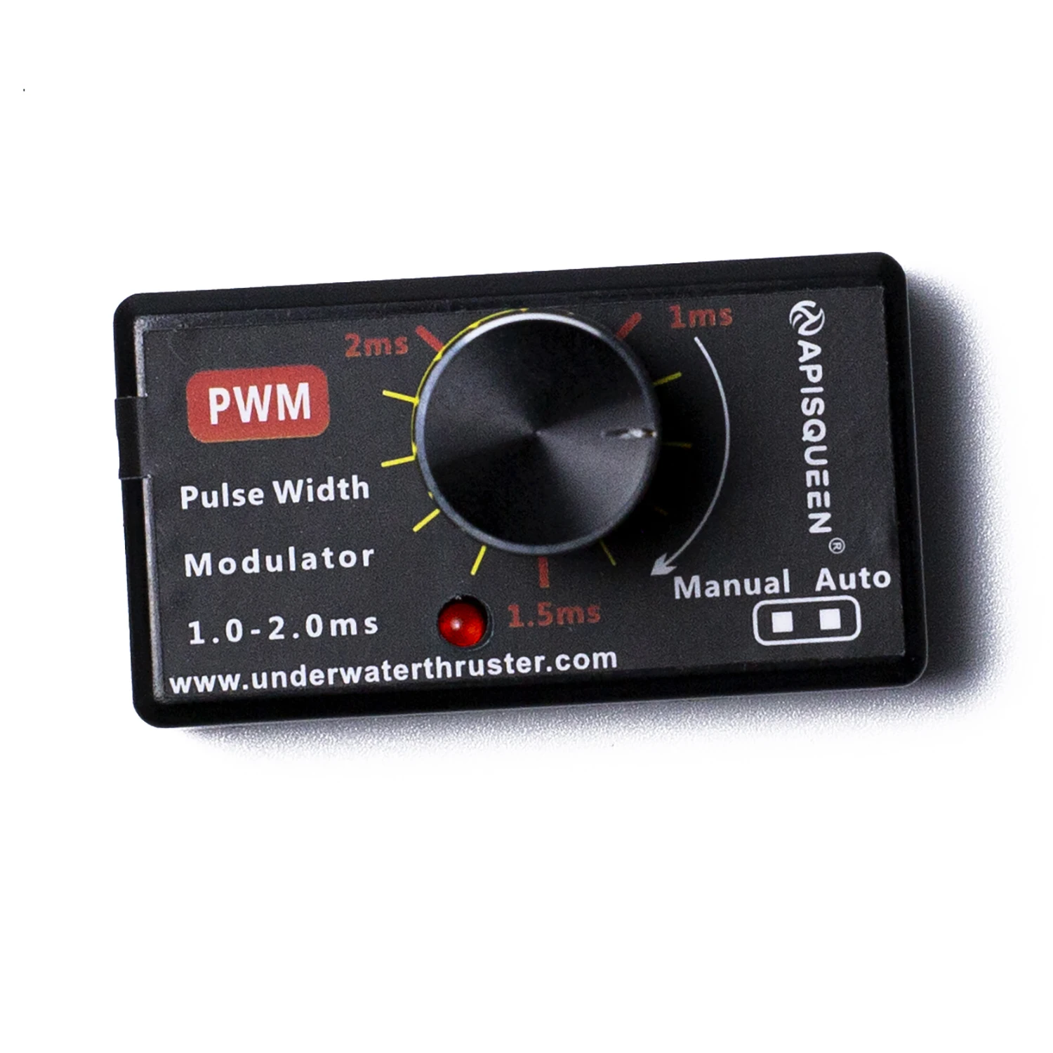 1-2MS pokrętło kontrola prędkości PWM Modulator szerokości Pluse może łączyć linie sygnałowe ESC, aby kontrolować podwodne stery strumieniowe