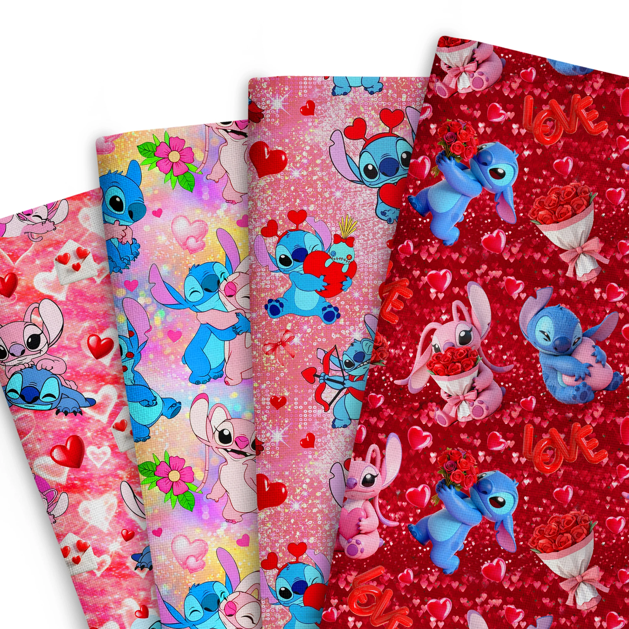 50*145cm Patchwork Lilo y tela de algodón de poliéster de punto para costura de tejidos tejidos acolchados Material de costura DIY hecho a mano